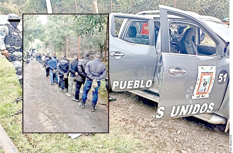 Deja juez en prisión a 164 autodefensas