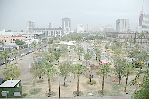Da la lluvia un respiro ante sequía en NL