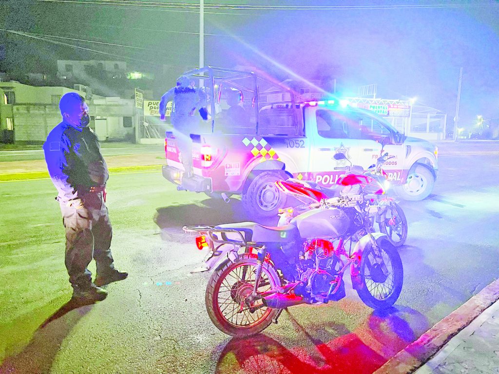 Motociclistas se sentían policías