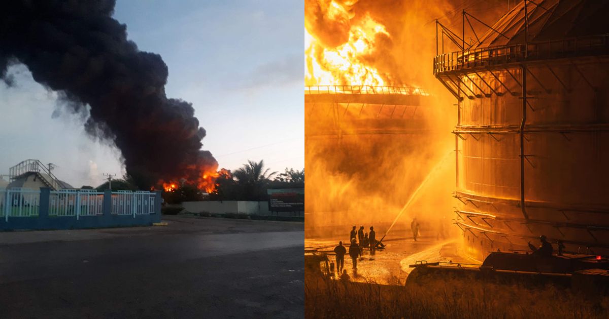Al menos 67 heridos y 17 desaparecidos tras incendio en un tanque de petróleo en Cuba