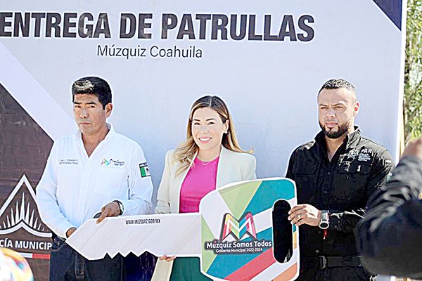 Avanza Múzquiz en materia de seguridad