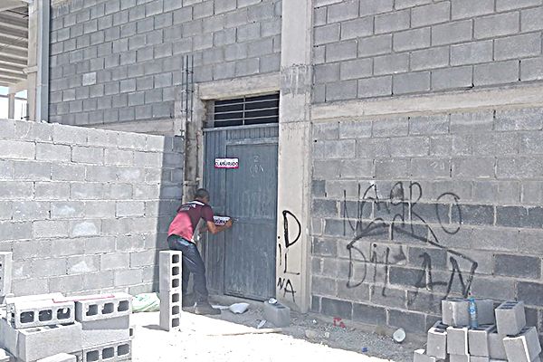 Clausura PC construcción por inseguridad