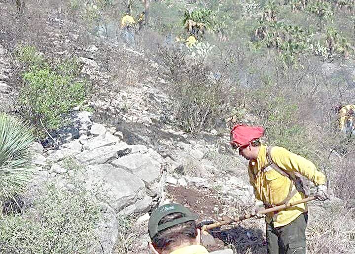Logran por fin brigadistas la eliminación de incendios
