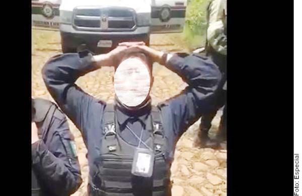 Surge video de policías de Concepción sometidos