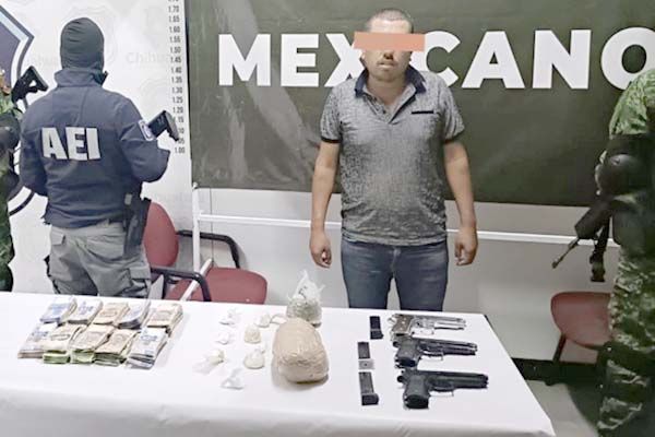 Detienen a primo de ‘El Chueco’ en Chihuahua