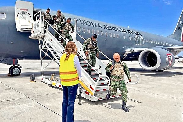Refuerzan Tijuana con 350 militares