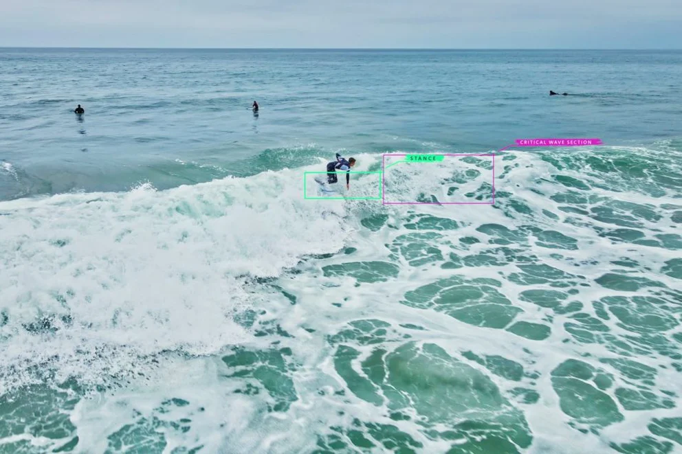 Equipo de surf de Estados Unidos usa inteligencia artificial para evitar accidentes