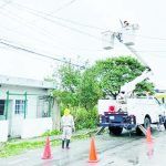 Vulnerables a lluvias luz, agua e internet