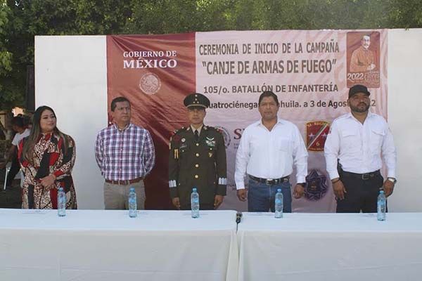 Destruye SEDENA armas en Ciénegas