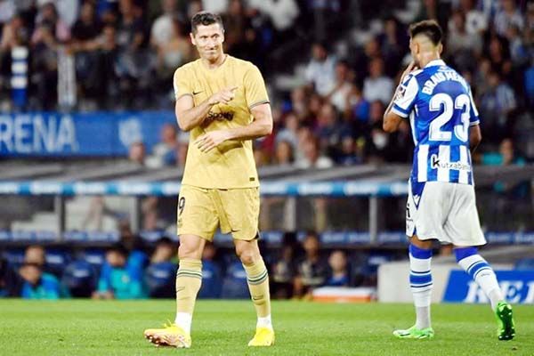 Anota Lewandowski doblete en goleada del Barcelona