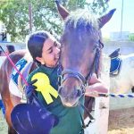 Los caballos tienen un gran corazón: Paola