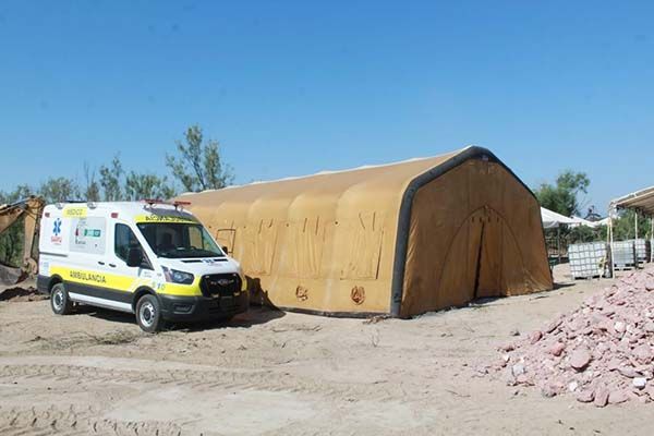 Envía SSA Coahuila equipo médico a pozo