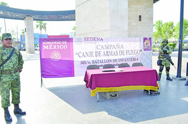 Entregan 22 armas de grueso calibre