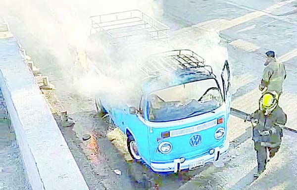 Arde combi por corto circuito
