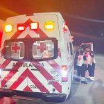 Falso accidente mueve ambulancia