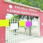 Cierran otra escuela; no tiene agua, ni luz