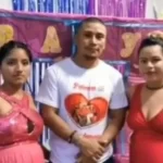 ¡Caso viral! Hombre celebra ‘baby shower’ de sus dos esposas embarazadas: «no se planificó»