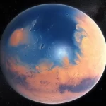 Este mapa señala los lugares donde Marte tuvo agua