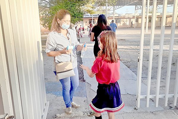 Mínimo ausentismo escolar pese a lluvias