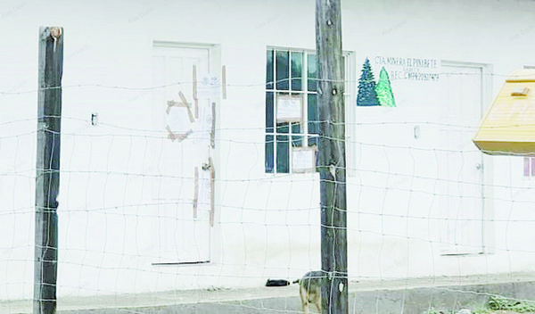 Aseguran oficinas de “El Pinabete”