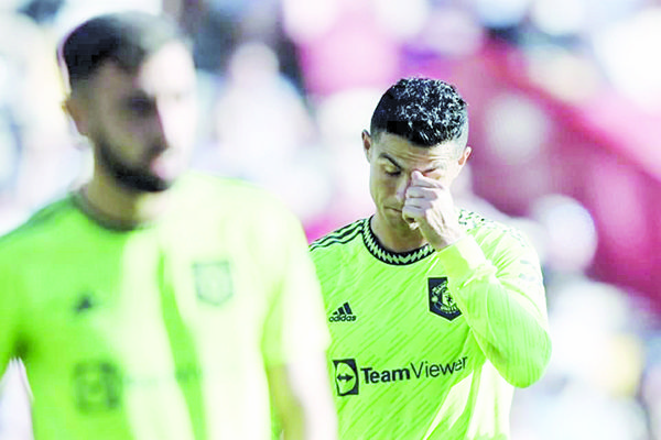 Brentford humilla al Manchester United de Cristiano Ronaldo