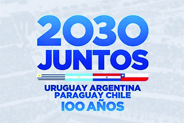 Uruguay, Argentina, Chile y Paraguay lanzan candidatura 2030