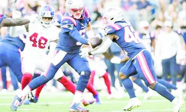 Caen Patriots 23-21 ante los Giants