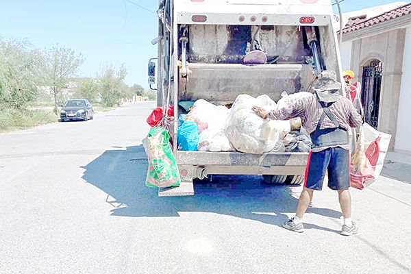 Organizan recolección de basura en Sabinas
