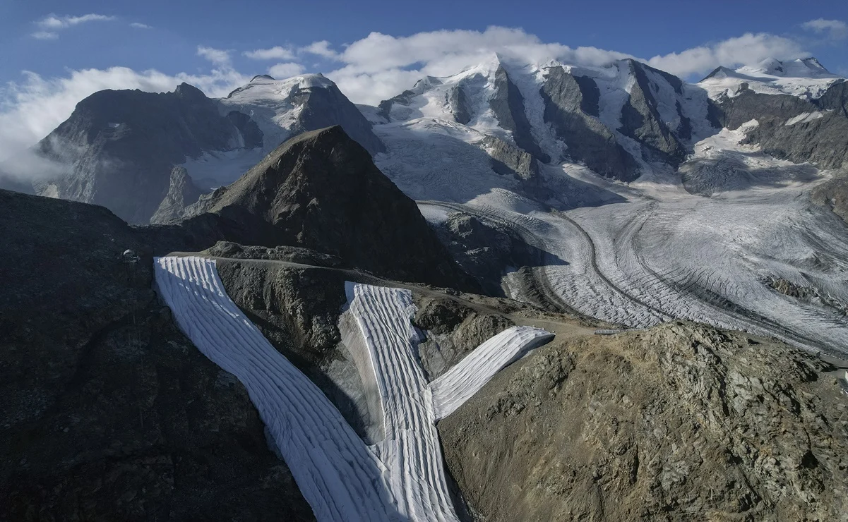 Los glaciares suizos han perdido la mitad de su volumen desde 1931