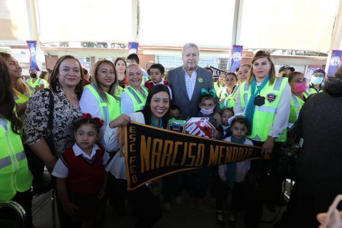 EN UNIÓN CON SOCIEDAD INICIA CHEMA FRAUSTRO PATRULLAS ESCOLARES￼