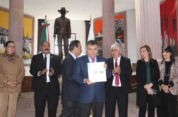 SECRETARIO DE GOBIERNO ENTREGA EL QUINTO INFORME DE MARS