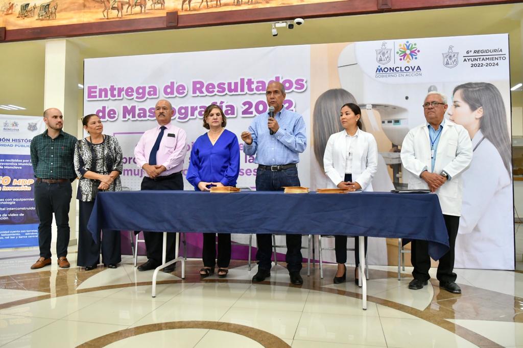 ENTREGAN LOS RESULTADOS DE LA JORNADA DE MASTOGRAFÍA 2022.