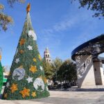 CON UN MENSAJE DE AMOR Y SOLIDARIDAD, SE ENCIENDE ESTA NOCHE<br>EL PINO NAVIDEÑO