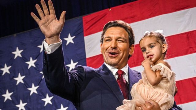 RON DESANTIS, EL GRAN GANADOR EN FLORIDA A QUIEN TRUMP ADVIERTE QUE NO SE POSTULE A PRESIDENTE