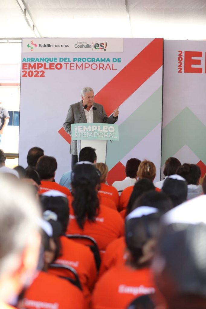 ”PROGRAMA DE EMPLEO TEMPORAL BENEFICIARÁ NUESTRA ECONOMÍA”