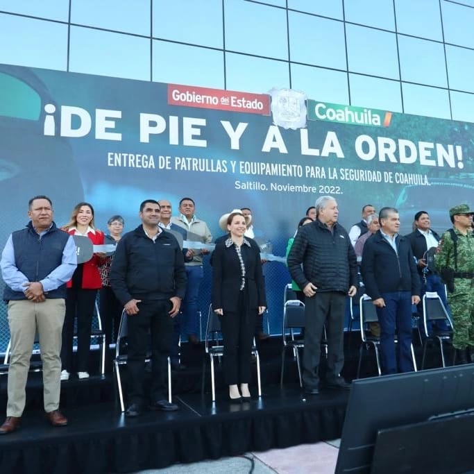 SALVAGUARDAR LA PAZ Y SEGURIDAD DE NUESTRAS FAMILIAS SON NUESTRA PRIORIDAD: RECIBIÓ MÚZQUIZ DOS PATRULLAS PARA EL EQUIPAMIENTO DE SEGURIDAD PÚBLICA.