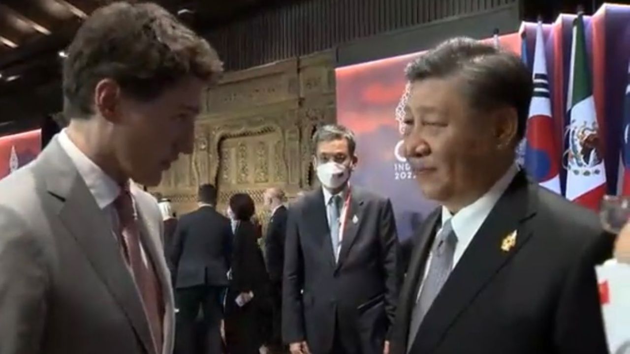 XI JINPING Y JUSTIN TRUDEAU TIENEN UN DURO DIÁLOGO