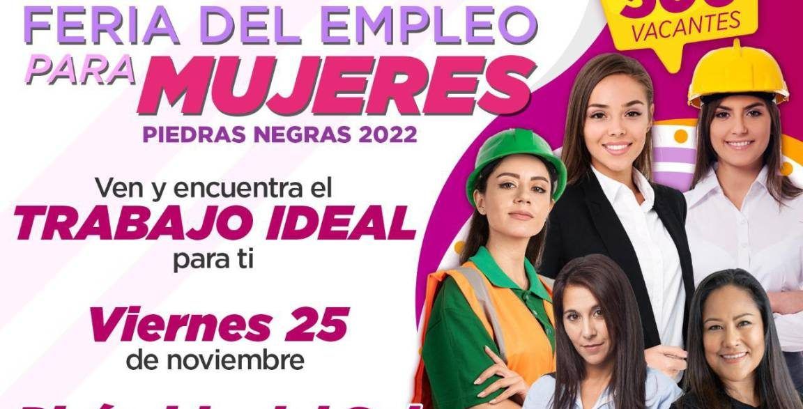 PREPARAN FERIA DEL EMPLEO PARA MUJERES EN PIEDRAS NEGRAS