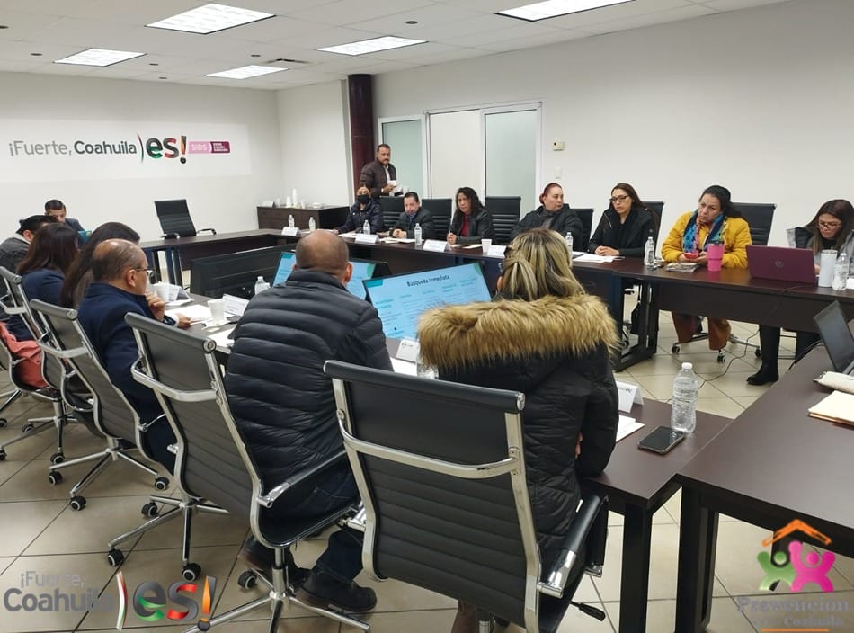 SESIONA LA COMISIÓN ESTATAL PARA PONER FIN A TODA FORMA DE VIOLENCIA CONTRA NIÑAS, NIÑOS Y ADOLESCENTES DE COAHUILA
