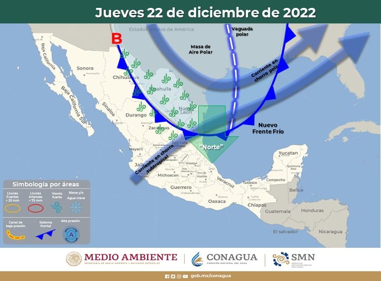 INGRESA NUEVO FRENTE FRÍO INGRESA NUEVO FRENTE FRÍO A COAHUILA