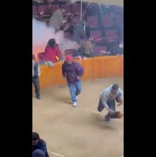 EXPLOSIÓN DE GRANADA SEMBRÓ EL TERROR DURANTE UNA PELEA DE GALLOS EN PALENQUE DE HIDALGO