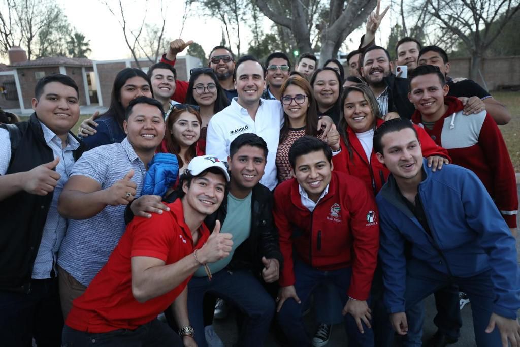 JUNTO CON LOS JÓVENES VAMOS POR EL PRESENTE Y FUTURO DE COAHUILA