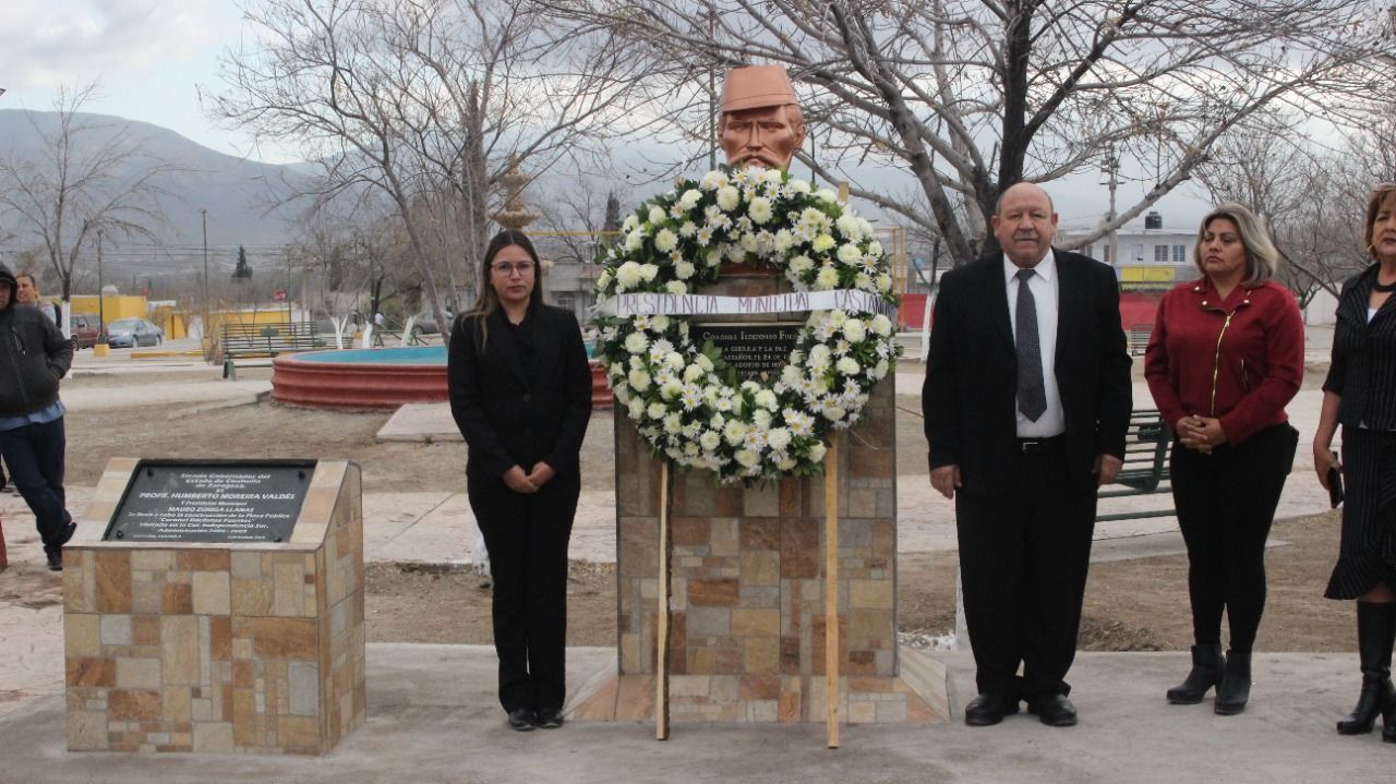 CONMEMORAN NATALICIO DEL CORONEL ILDEFONSO FUENTES 