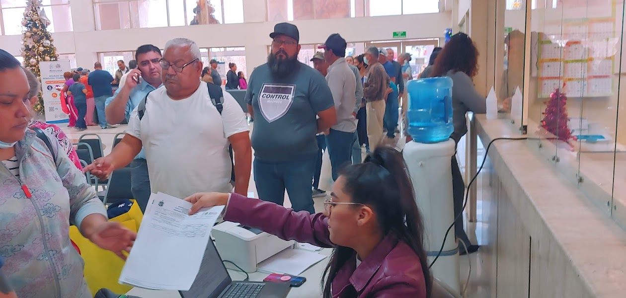 SIN PRECEDENTE LA RECAUDACIÓN EN CATASTRO, FUERON MÁS DE 35MDP, EN ENERO