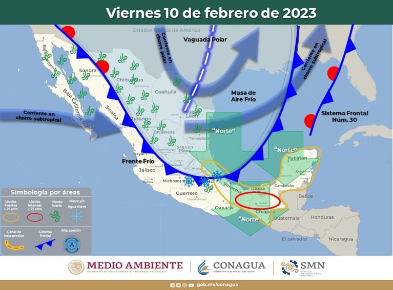 FRENTE FRÍO 30 Y 31 GENERARÁN DESCENSO DE TEMPERATURA EN COAHUILA