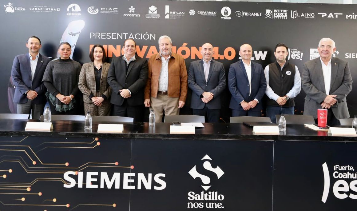INVITA GOBIERNO DE SALTILLO AL EVENTO DE INNOVACIÓN 4.0