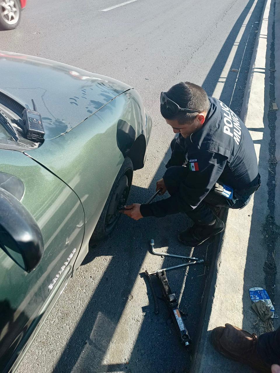 PROXIMIDAD SOCIAL, BANDERA DE LA POLICÍA EN SALTILLO