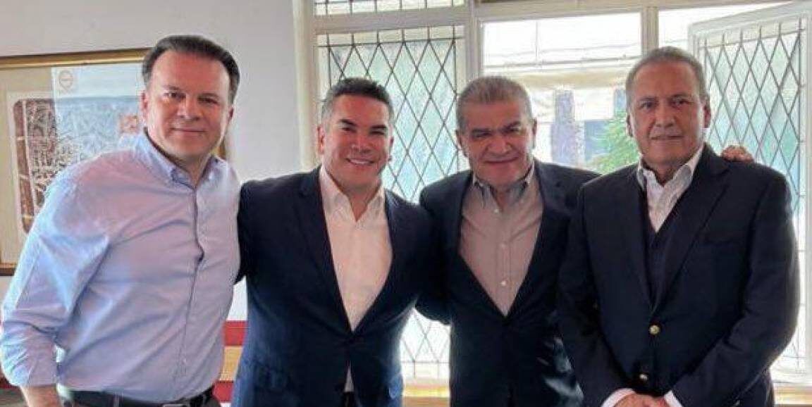 ‘UNIDAD FORTALECE AL PRI’… ALITO MORENO SE REÚNE CON GOBERNADORES DE COAHUILA Y DURANGO