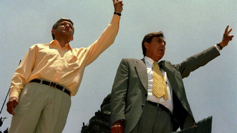 RECTIFICA AMLO SOBRE CUAUHTÉMOC CÁRDENAS