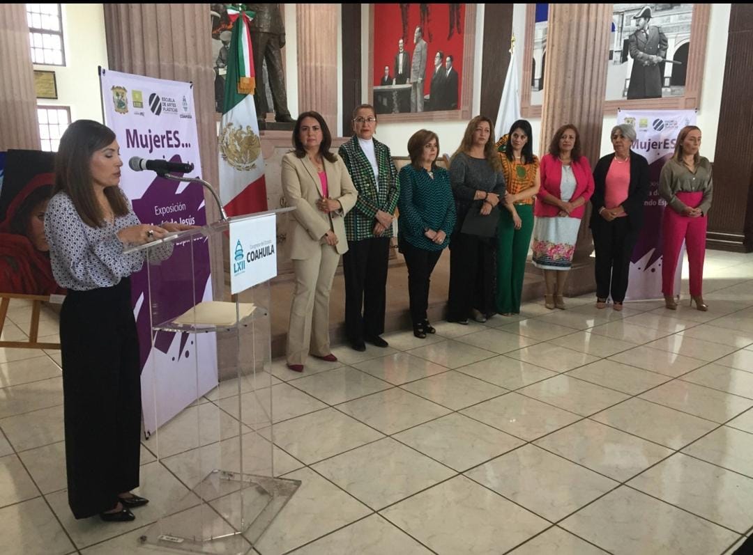 INAUGURA CONGRESO DE COAHUILA LA EXPOSICIÓN ‘MujerES’